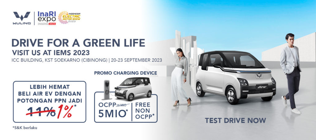 Wuling “Drive for A Green Life” Hadir di Pameran IEMS 2023 Wuling “Drive for A Green Life” Hadir di Pameran IEMS 2023